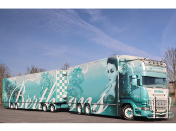 Skříňový nákladní auto SCANIA R 560