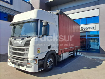 Plachtový nákladní auto SCANIA R 450