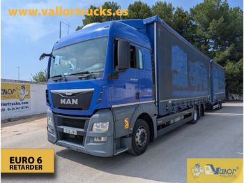 Plachtový nákladní auto MAN TGX 26.440