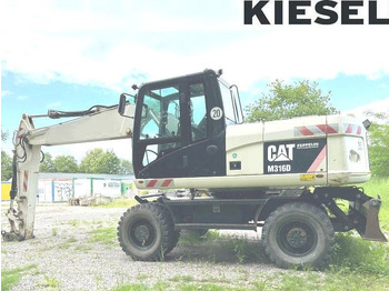 Kolesové rýpadlo CATERPILLAR M316D