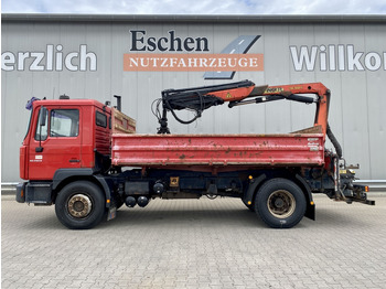 Sklápěč, Auto s hydraulickou rukou MAN 18.285 MC / Palfinger PK 9501: obrázek 3