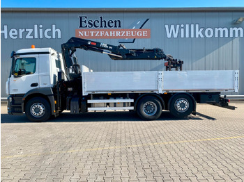 Nákladní automobil valníkový/ Plošinový, Auto s hydraulickou rukou Mercedes-Benz Antos 2533 6x2 | X-HIDUO 188/ES-3*AHK*5+6.Kreis: obrázek 2