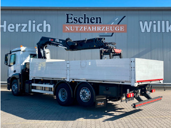 Nákladní automobil valníkový/ Plošinový, Auto s hydraulickou rukou Mercedes-Benz Antos 2533 6x2 | X-HIDUO 188/ES-3*AHK*5+6.Kreis: obrázek 4