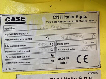 Case 580 Super R  leasing Case 580 Super R: obrázek 5