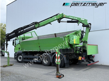Sklápěč, Auto s hydraulickou rukou MAN TGS 26.460 FL 6x2 Kipper+Kran+Funk Lenkachse, 2-Seitenkipper, Atlas 172.3: obrázek 3