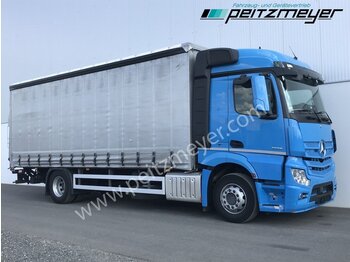 Plachtový nákladní auto MERCEDES-BENZ Actros 1832 LL Pritsche + LBW EU 6: obrázek 2