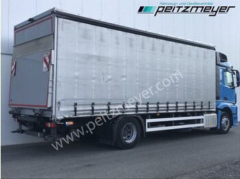 Plachtový nákladní auto MERCEDES-BENZ Actros 1832 LL Pritsche + LBW EU 6: obrázek 3