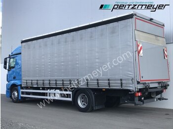 Plachtový nákladní auto MERCEDES-BENZ Actros 1832 LL Pritsche + LBW EU 6: obrázek 4