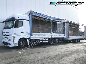 Plachtový nákladní auto MERCEDES-BENZ Actros 2542