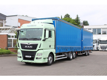 Plachtový nákladní auto MAN TGX 26.460