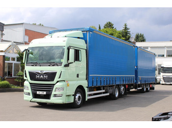Plachtový nákladní auto MAN TGX 26.460