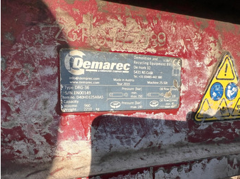 Drapák Demarec Sortiergreifer DRG 36 Anbaugeräte Baumaschinen Sortiergreifer 960Ltr. für Maschine 25-50to: obrázek 4 Drapák Demarec Sortiergreifer DRG 36 Anbaugeräte Baumaschinen Sortiergreifer 960Ltr. für Maschine 25-50to: obrázek 4