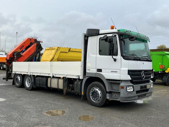 Mercedes-Benz Actros 2546 L 6x2  Pritsche Heckkran Palfinger P  leasing Mercedes-Benz Actros 2546 L 6x2  Pritsche Heckkran Palfinger P: obrázek 2
