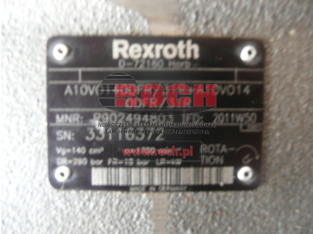 Hydraulické čerpadlo REXROTH A10VO140DFR/31R + A10VO140DFR/31R: obrázek 2