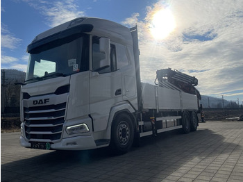 Nový Nákladní automobil valníkový/ Plošinový, Auto s hydraulickou rukou DAF XF 480 FAN Kranwagen: obrázek 2