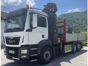 Auto s hydraulickou rukou MAN