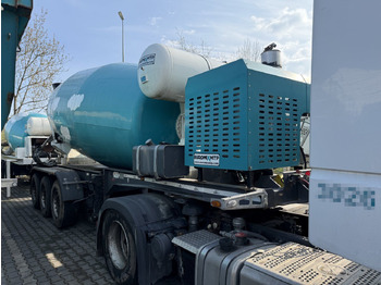 Autodomíchávač Betonmischer-Auflieger Euromix 12 m³ mit Motor: obrázek 4