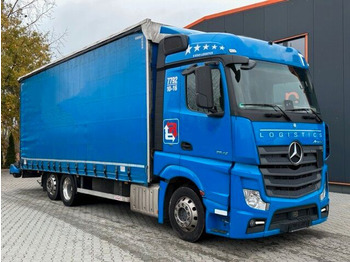 Plachtový nákladní auto Mercedes-Benz ACTROS 2542 6x2 Euro6 Jumbo Pritsche Plane: obrázek 1