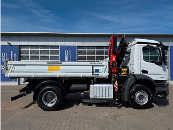 Sklápěč, Auto s hydraulickou rukou Mercedes-Benz AROCS 1832 4x2 Euro 6 Kipper Kran FASSI F120FB: obrázek 3