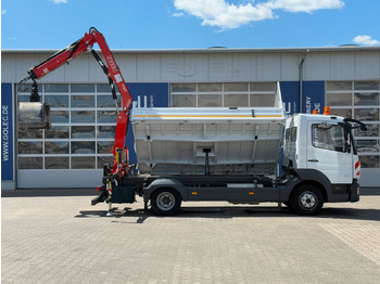Dodávka sklápěč Mercedes-Benz ATEGO 818 4x2 Euro 6 Kipper Kran FASSI F65B.0.22: obrázek 4