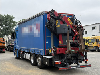 Nákladní automobil valníkový/ Plošinový, Auto s hydraulickou rukou Mercedes-Benz Actros 6x2 Pritsche Kran Palfinger PK34002 + JIB: obrázek 5