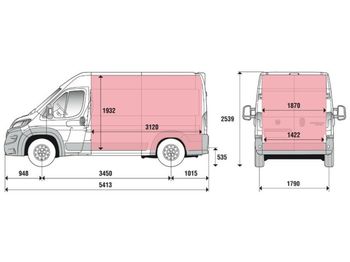 Nový Furgon Fiat Ducato 35L L2H2 Kasten 2.3 MJet 140 Euro 6D-Temp: obrázek 1
