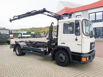 Hákový nosič kontejnerů, Auto s hydraulickou rukou MAN 14.152 F 4x2 BB 14.152 F 4x2 BB mit Kran Hiab 060-2: obrázek 2