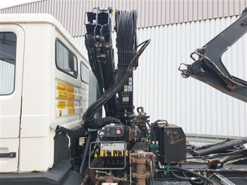 Hákový nosič kontejnerů, Auto s hydraulickou rukou MAN 14.152 F 4x2 BB 14.152 F 4x2 BB mit Kran Hiab 060-2: obrázek 4