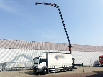 Plachtový nákladní auto MAN TGS 26.400