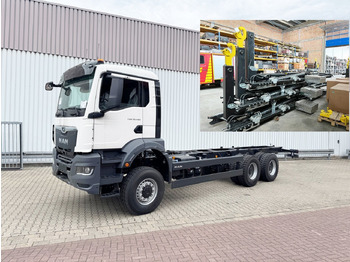 Hákový nosič kontejnerů MAN TGS 33.480