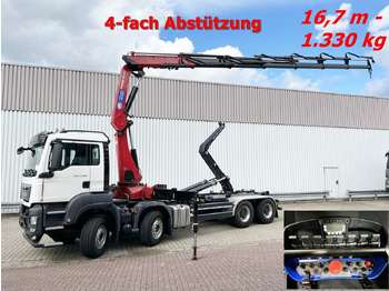 Hákový nosič kontejnerů MAN TGS 35.480