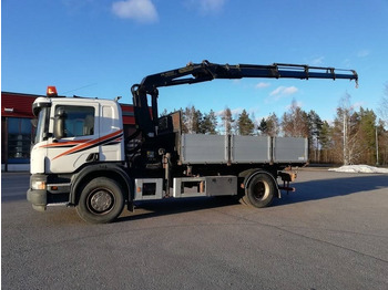 Auto s hydraulickou rukou SCANIA P 340