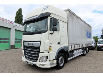 Plachtový nákladní auto DAF XF 530 6x2 Frigo, lift roof, moving axel, P-cooling, etc: obrázek 4