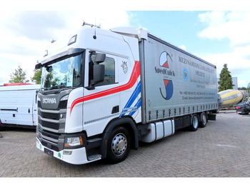 Plachtový nákladní auto SCANIA R 500