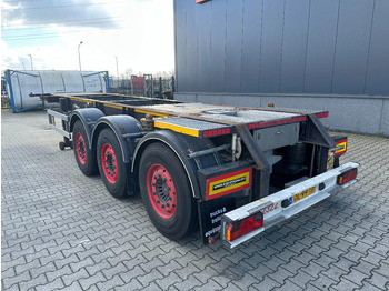Kontejnerovy návěs/ Výměnná nástavba Burg 20FT ADR (EX/II, EX/III, FL, AT), Leergewicht : 3.690kg, SAF INTRADISC, 2x Liftachse, NL-Chassis: obrázek 3