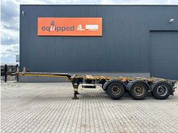 Kontejnerovy návěs/ Výměnná nástavba Pacton FLEX XL 45FT HC multi (2x extendable), liftaxle, SAF + DRUM, NL-chassis: obrázek 4