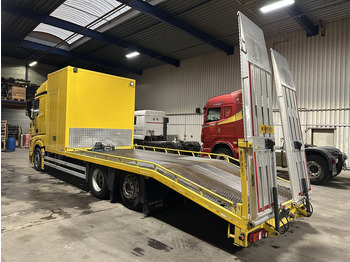 Odtahovka Mercedes-Benz ACTROS 2745 6x2 OPRIJWAGEN / AUTOTRANSPORTER / MACHINE TRANSPORTER - WINCH - 6m10 - EURO 5 - LIFT AXLE - HYDR RAMPS - NL TRUCK: obrázek 3
