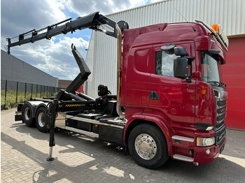 Hákový nosič kontejnerů SCANIA R 580