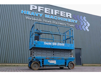 Genie GS2646 Electric, Working Height 9.80m, Capacity 45  leasing Genie GS2646 Electric, Working Height 9.80m, Capacity 45: obrázek 1