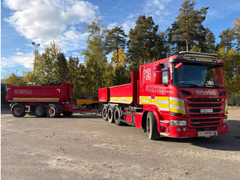Hákový nosič kontejnerů SCANIA G 490