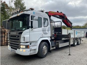 Auto s hydraulickou rukou SCANIA P 360