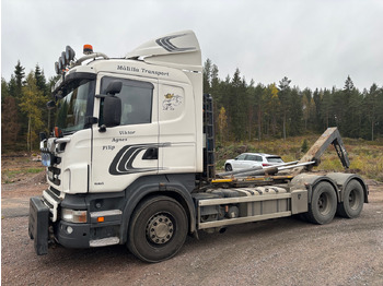 Hákový nosič kontejnerů SCANIA R 620