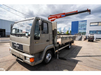 Nákladní automobil valníkový/ Plošinový MAN 8.163