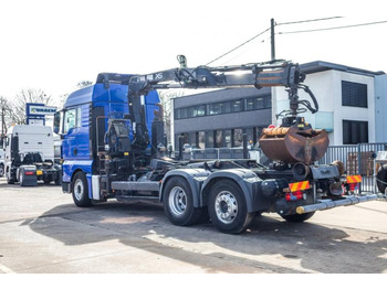 Hákový nosič kontejnerů, Auto s hydraulickou rukou MAN TGX 25.440 LL - HIAB 122 PRO: obrázek 4