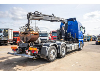Hákový nosič kontejnerů, Auto s hydraulickou rukou MAN TGX 25.440 LL - HIAB 122 PRO: obrázek 3
