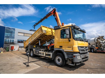 Sklápěč, Auto s hydraulickou rukou Mercedes ACTROS 2641-MP3-6x2-4+ PK 18 T/m/3XHydr.: obrázek 2