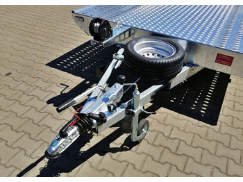 Nový Přívěs na přepravu automobilů Besttrailers REBEL (Jupiter) 5,0 x2,1 2700 kg przyczepa ze skośnym fragmentem tylnym: obrázek 4