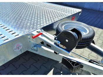 Nový Přívěs na přepravu automobilů Besttrailers REBEL (Jupiter) 5,0 x2,1 2700 kg przyczepa ze skośnym fragmentem tylnym: obrázek 5