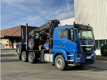 Lesovůz, Auto s hydraulickou rukou MAN TGS 26.480 6x4 BB Langholz+DOLL M114 LogliftF251: obrázek 3