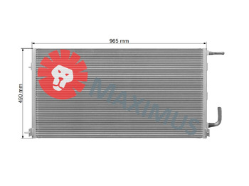 Nový Chladič klimatizace pro Chladírenský přívěs THERMO KIMG T-1000R T-1200R: obrázek 2